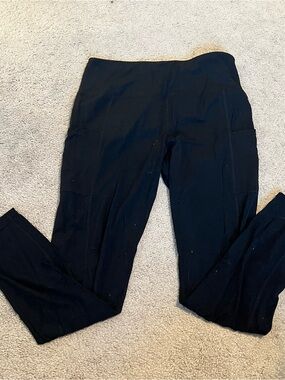 Tuff Athletics Black Pocket Leggings